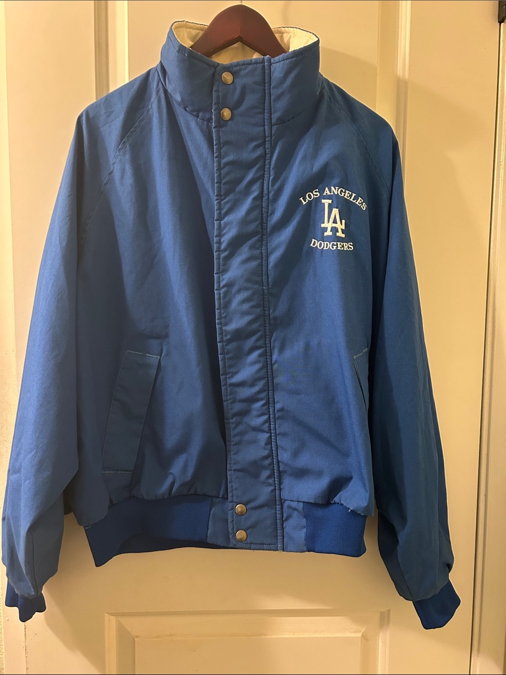 SWINGSTER Los Angeles Dodgers Vintage Cotton Jacket, XL